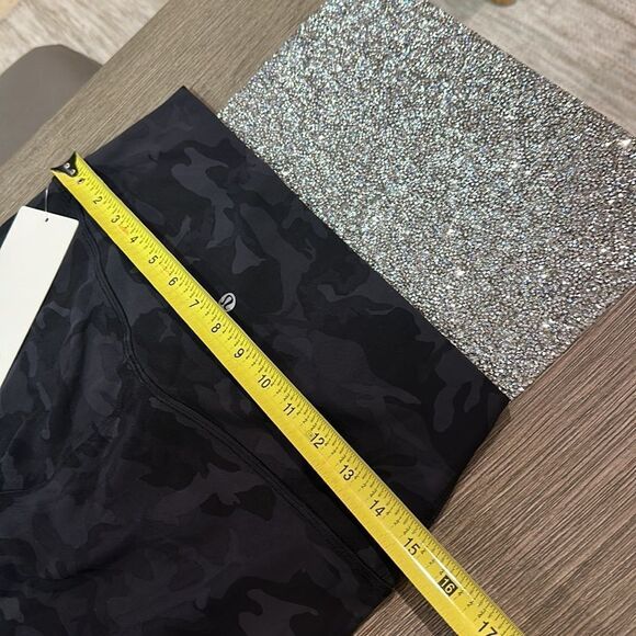 Lululemon Align Crop 21" size 10 NWT Incognito‎ Camo Multi Grey Black - Picture 5 of 5